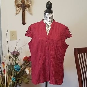 Apt. 9 Ladies Capped sleeves